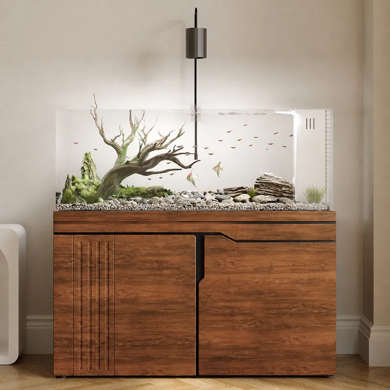 Aquarium Planted Tank Filter - Grande Acquario in Vetro Ultra Bianco