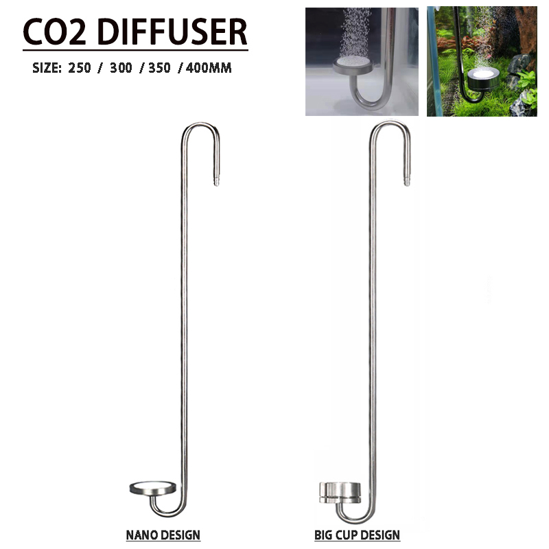 Aquarium Liquid Carbon - ZRDR Diffusore di CO2 per acquario