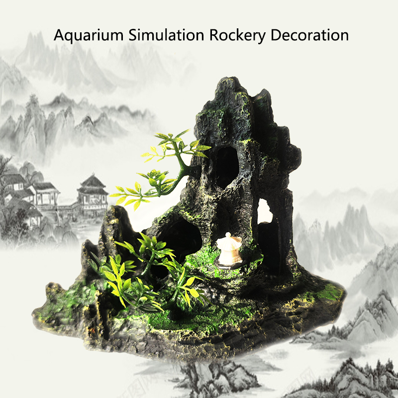 Resina acquario Rockery decora - Aquarium Plant Substrate recensione e prezzo