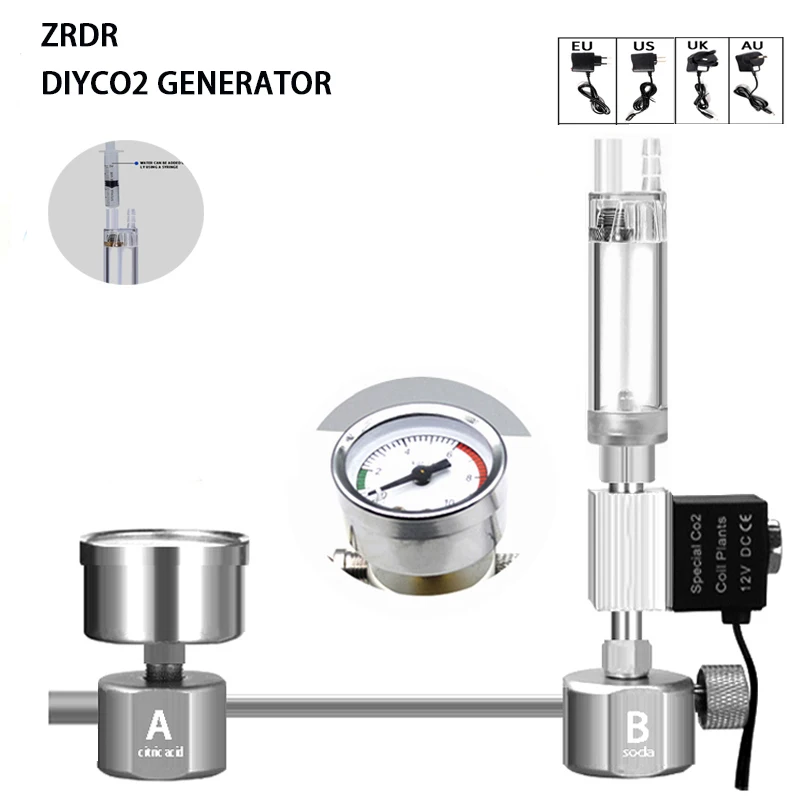 Kit Generatore di CO2 Fai-da-T - Aquarium Liquid Carbon recensione e prezzo