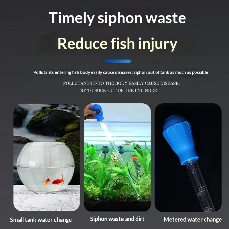1/2PCS Pompa a pipetta per la  - Planted Aquarium Cleaning recensione e prezzo