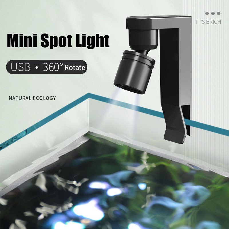 Luce con morsetto USB Luce spo - Aquarium Plant Light recensione e prezzo
